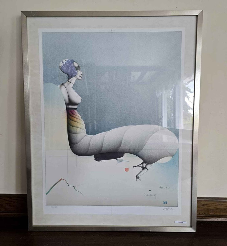 Paul Wunderlich – Karin im Schneckenkleid