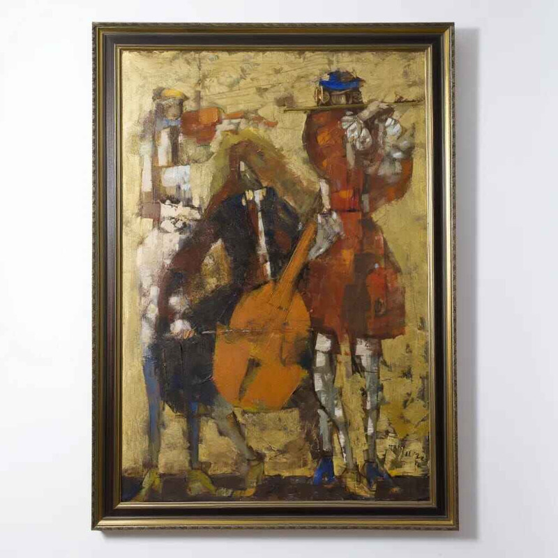 A. Jeremic Cibe – Trio, Öl/Lw.