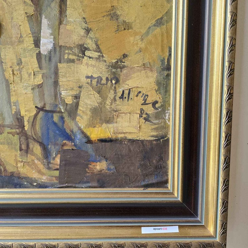 A. Jeremic Cibe – Trio, Öl/Lw. – Bild 2