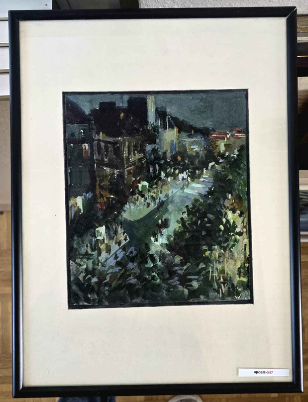 Nach Korovin – Paris bei Nacht