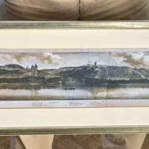 Rheinpanorama – historische Rheinansicht