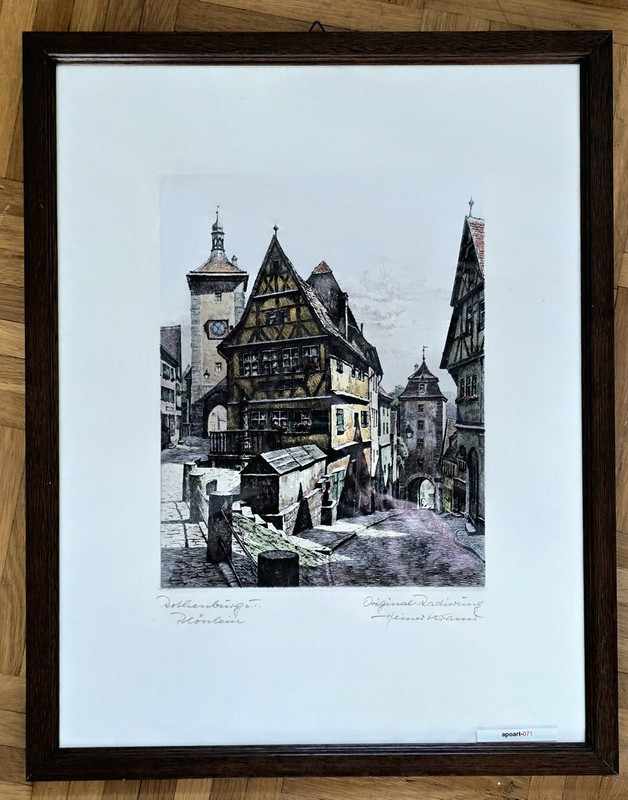 Heiner Kramer – Rothenburg Plönlein