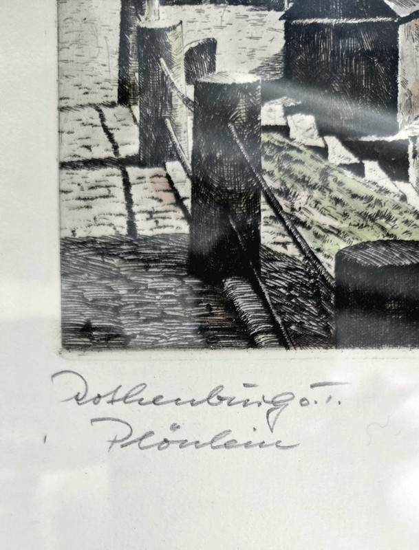 Heiner Kramer – Rothenburg Plönlein – Bild 2