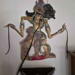 Wayang Kulit Schattenspiel-Figuren Bali