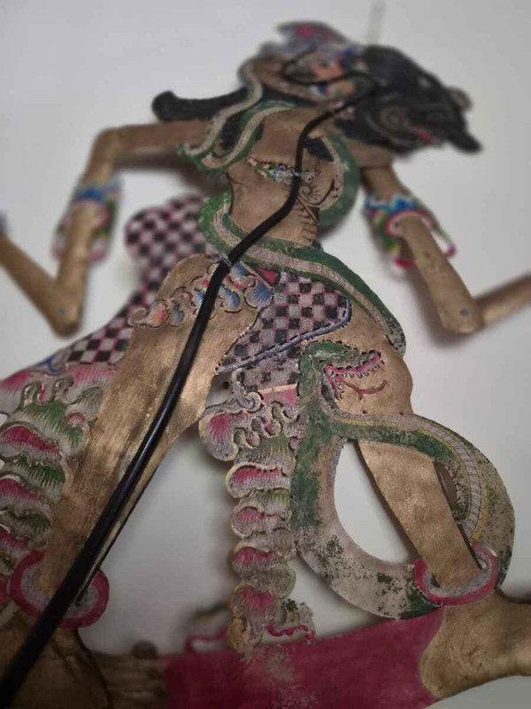 Wayang Kulit Schattenspiel-Figuren Bali – Bild 2