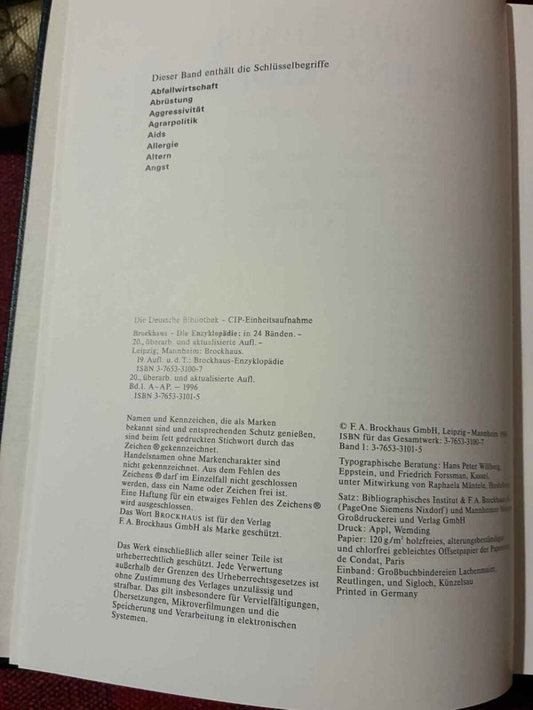 Brockhaus Enzyklopädie 24 Bände – Bild 4