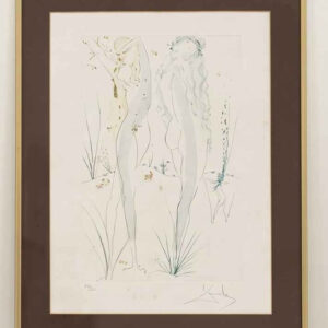 Salvador Dalí – Kehr zurück Sulamith, Farbradierung