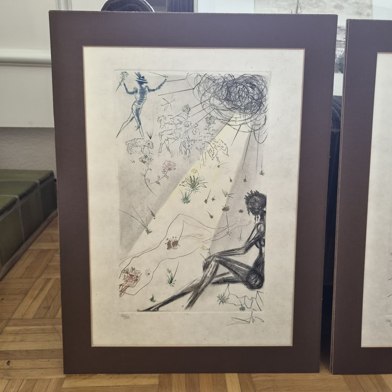 Salvador Dalí – 5 Farbradierungen Set – Bild 33