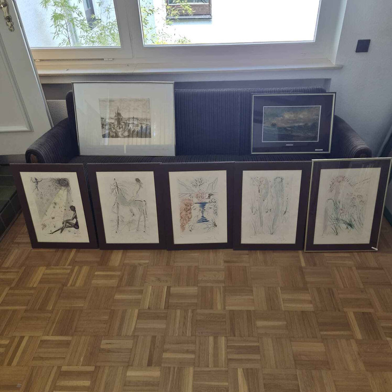 Salvador Dalí – 5 Farbradierungen Set – Bild 34