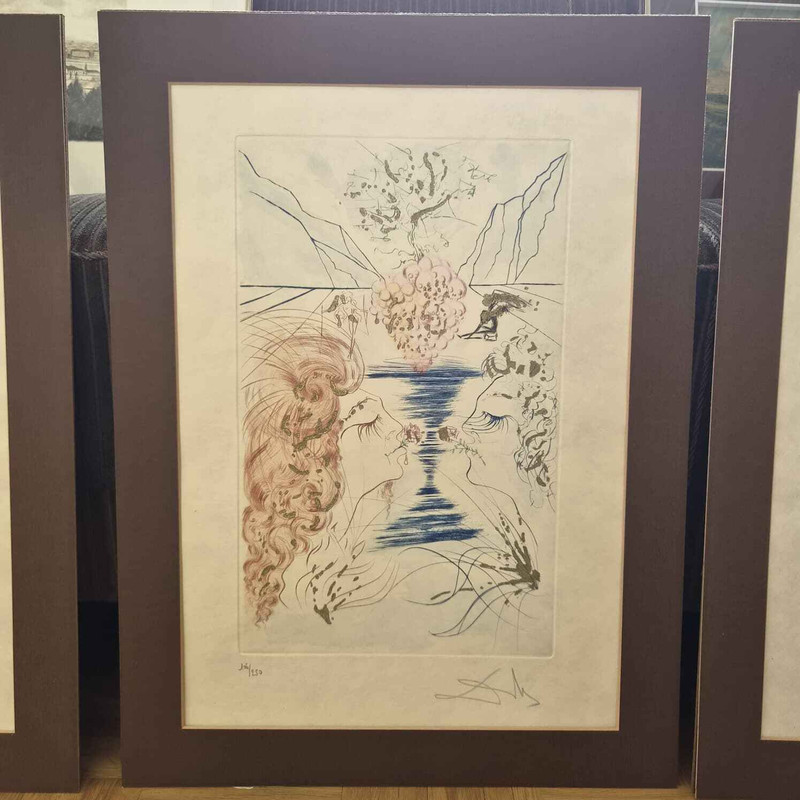 Salvador Dalí – 5 Farbradierungen Set – Bild 9