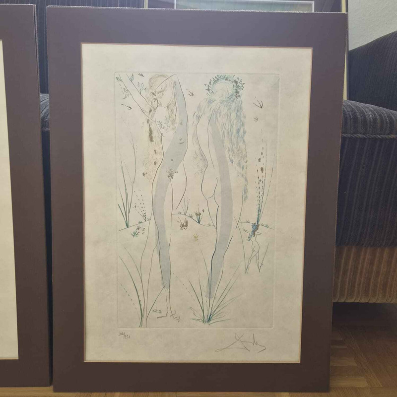 Salvador Dalí – 5 Farbradierungen Set – Bild 10