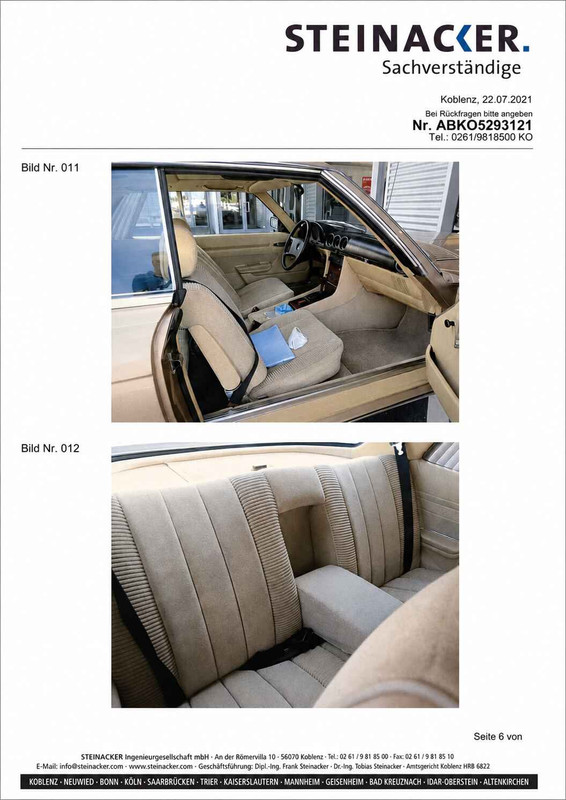 Mercedes 450 SLC C107 V8, TÜV neu – Bild 4