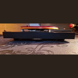 DUAL Turntable-Wanduhr, Custom Vinyl