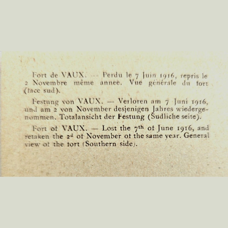 Verdun Postkarten & Dokumente, 1. Weltkrieg – Bild 8