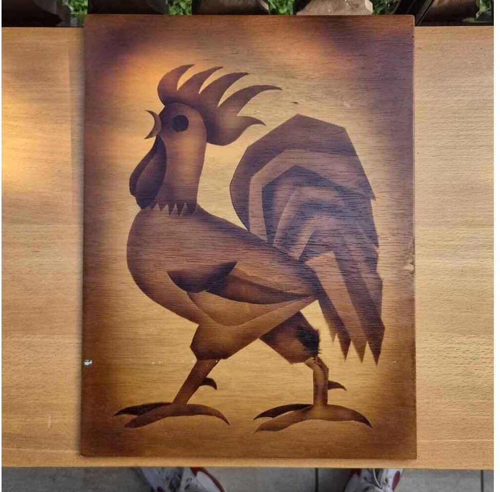 Zwei Bilder auf Holz
