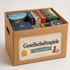 Karton Gesellschaftsspiele 14 Teile