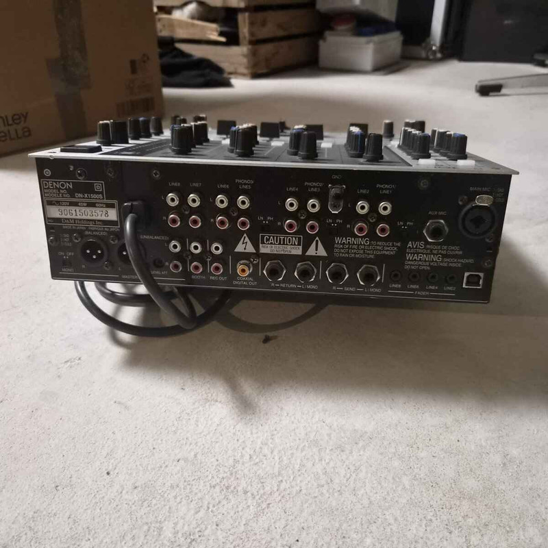 Denon DN-X1500S DJ-Mixer silber – Bild 2
