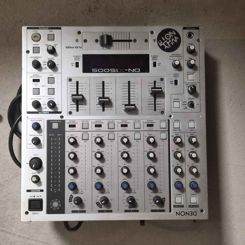 Denon DN-X1500S DJ-Mixer silber – Bild 3