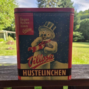 Villosa Hustelinchen Blechdose