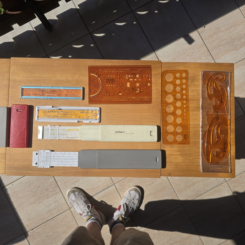 Lineale und Zeichenschablonen Set