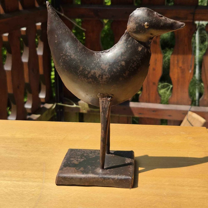 Holzvögel Skulpturen 2er Set – Bild 6