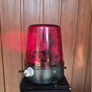 Rote Rundumleuchte 12V