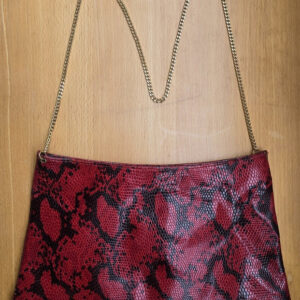 Schlangenleder-Handtasche & Accessoires