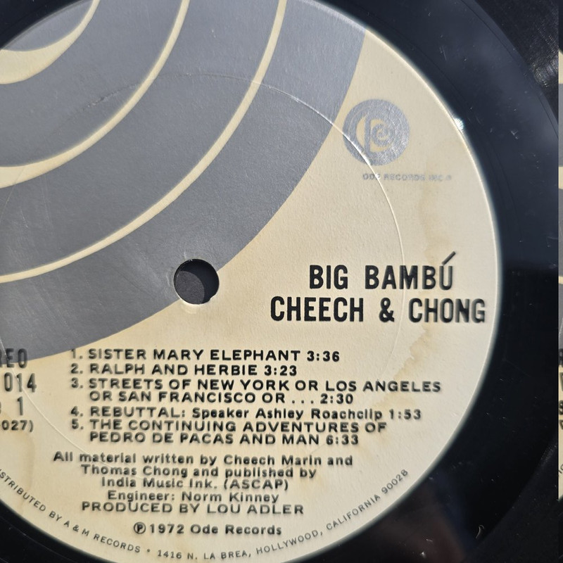 Cheech Chong Schallplatte Vinyl Comedy – Bild 10