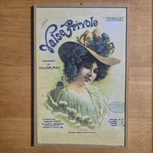 Gerahmtes Vintage Bild